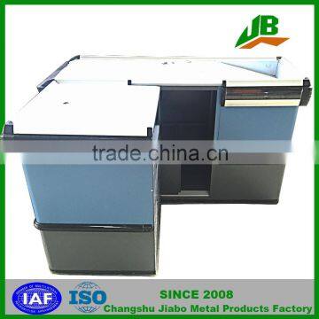 blue and dark clr supermarket checkout counter for sale