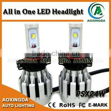 PSX24W 4000LM C.R.E.E super bright all in one led headlight