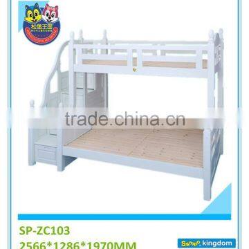 Classic pine wooden chlidren bedroom furntiure set love case Theme