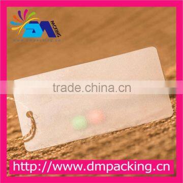 Custom printing plastic pvc hangtag with your logo