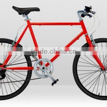 hot sale colorful steel frame 24 inch 6 speed fixed gear bike