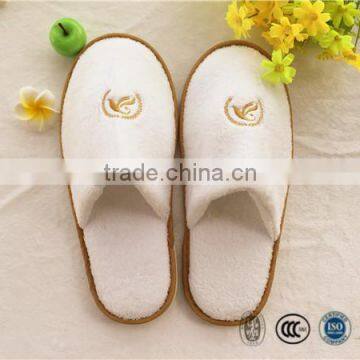 Senior star hotel soft velour winter warm slipper SPA slipper bathroom slippers