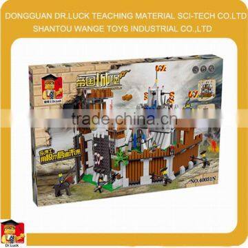 Children Plastic Toy Castle Block blocksuper heroes series minifigures block