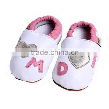 2016 Newest !!!" I LOVE MOM AND DAD" new 2016 Fashion baby cartoon shoes infant shoes wholesale