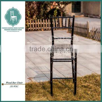 Chiavari bar high wood chair