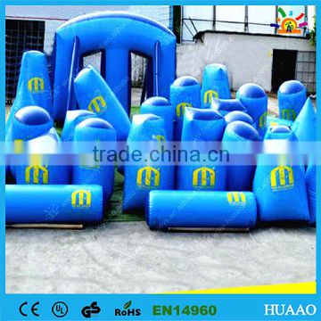 wholesale china cheap used obstacle inflatable paintball bunkers