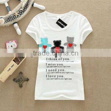 2013 fashion hot cute women T-shirt