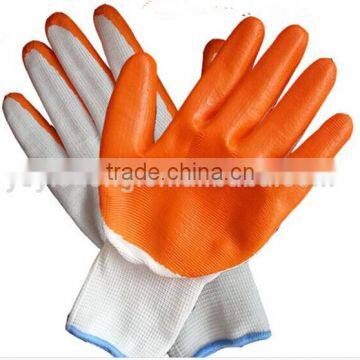 Gold supplier! pu dipped work glove