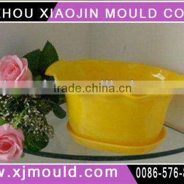Plastic flower pot mould making manufacturing factory