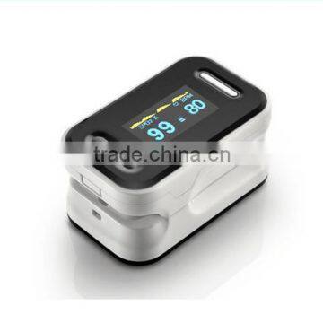 Portable Medical Devices Fingertip Pulse Oxymeter Finger Oximeter with Alarm