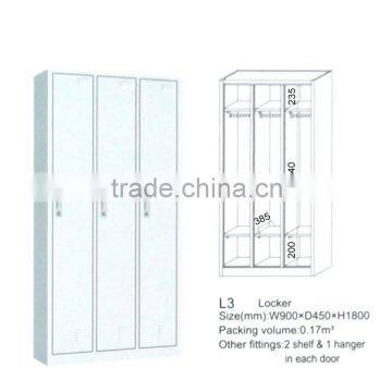 Gym designer lockers metal storage lockers metal wardrobe locker