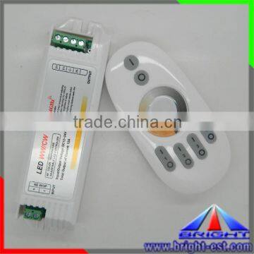 Color Temperature 2.4G Touch LED Controller,2.4G LED Touch Controller, 2 Channel Output 2.4G RF LED Controller