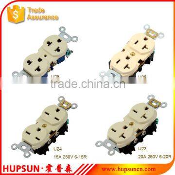 Hot Sale and High Quality American Style U28 125V 15A Wall Socket photo-2