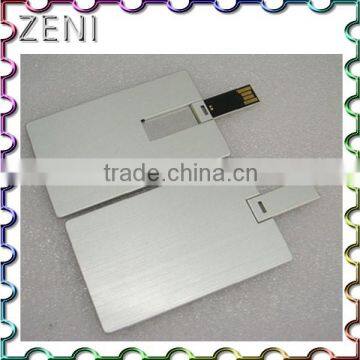 China Factory Custom Shape Bulk Usb Credit Card of Metal photo-2