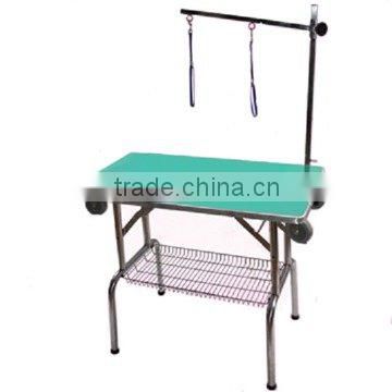 Pet Grooming Table with Wheels