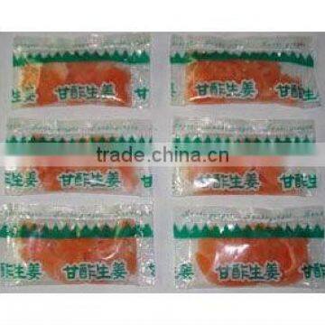 mini bag sweet pickled sushi ginger very popular in EU