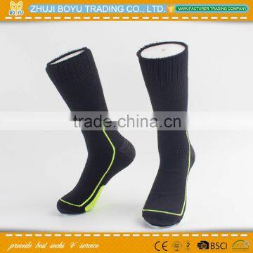 BY-160001Half Terry Loop Socks Man's Warm Socks Anti Slip Man Sock
