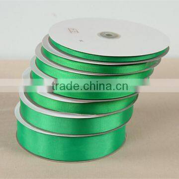 Dark Green double sided ribbon grosgrain roll for gift wrap cake card making cake box 7/8 inch 22mm wide