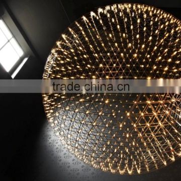 Stainless Steel Hanging Lighting Star Shade Design Suspension Lights Made in China High Quality Pendent Lamp