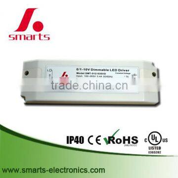 ce ul listed 0-10v/pwm 12v 30w dimmable led driver 2.5a power supply                        
                                                Quality Choice