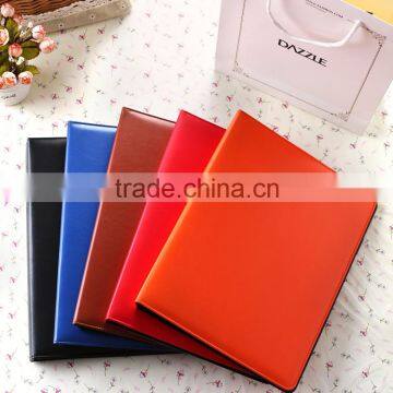 handmade soft pu office document portfolio