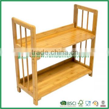 Mini Bamboo Book Shelf for Kids