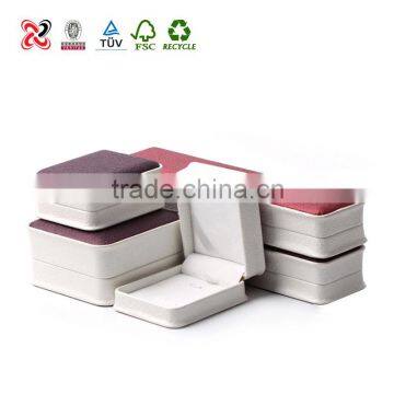 Handcraft Fancy PU Leather Jewelry Sets Box/ Top Quality PU Jewelry Case For Sale