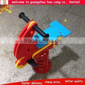 China hotsale children small kiddie spring rides for sale