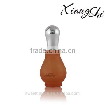 15ml special shape glass bottle for rose oil with plastic cap/dropper