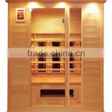 far infrared sauna for 3 person carbon fiber and ceramic heater far infrared sauna room