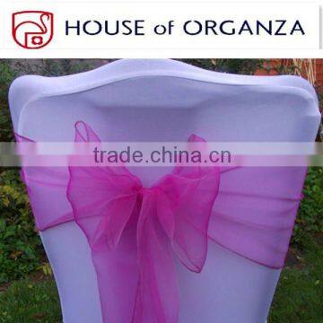 Affordable Organza Chair Sash