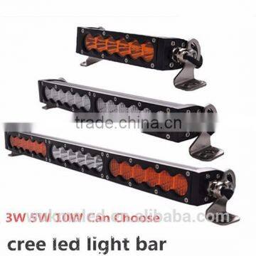 New Product Slim Design 7" 13" 20" 26" 32" 38" 43" 50" Amber And White Offroad 4x4 Wholesale LED Light Bar