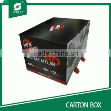 RSC Mode Foldable Brown Paper Carton Box for Machine photo-3