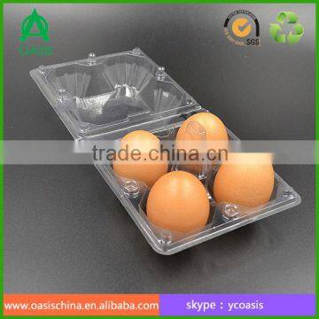 new cheap price disposable PET/PVC plastic egg boxes