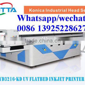 Industrial head Inkjet wood sheet uv Printer wooden box uv flatbed printer with Vacuum platform