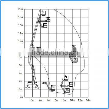 Self-propelled articulated boom lift with CE/ISO/ADR/ARAMCO
