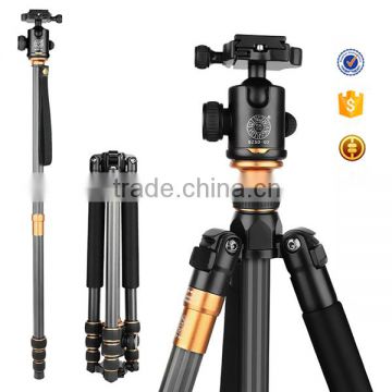 62'' Q999C Portable 15KG load carbon monopod stand professional camera tripod for slr video digital camera                        
                                                Quality Choice