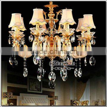 European Style Chandelier Crystal Light Lampshade Crystal Chandelier Modern MD88006 L6