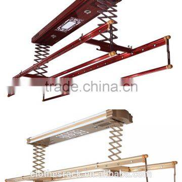 Electric clothes airer, remote control, with electric clothes dryer