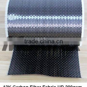 12K Carbon Fiber Fabric UD 200gsm