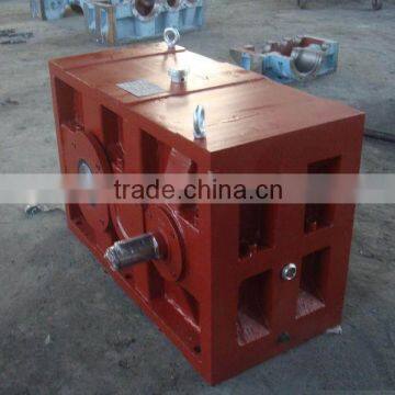 reducer box for plastic extruder