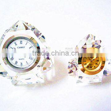 New Triangle Crystal Mini Clocks