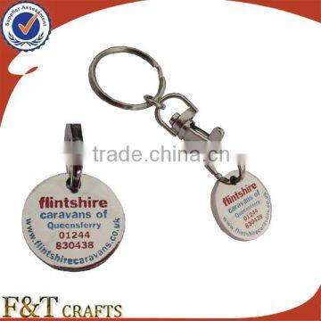 Make Plating Nickle Soft Enamel Coin for Supermarket Trolley to Sales photo-4
