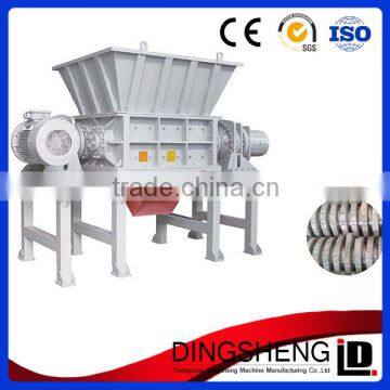 High technology twin roller scrap metal shredder