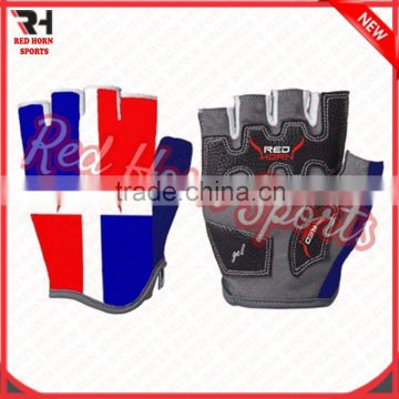 Summer Short Finger Cycling Gloves for Pro With Latest Sublimation Design