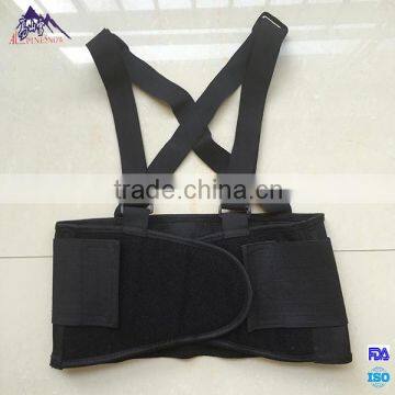 Unisex back and shoulders support belt with suspender for back pain relief
