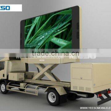 Outdoor Mobile LED Display Advertising Billboard Trailer YES-T12