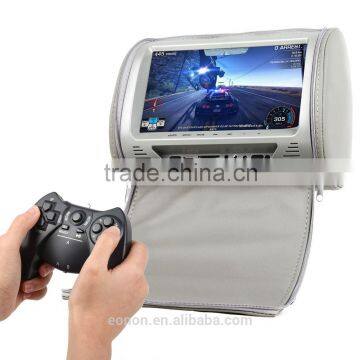 EONON L0291 9" HD Car Headrest Monitor With Built in DVD (Gray Color) photo-5