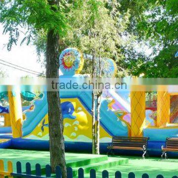 2014 hot sale Inflatable fun city park game ,amusement park for kids