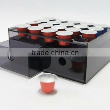 Acrylic Coffee Capsule & Pod Display Box (Holder/Stand/Rack/Dispenser)